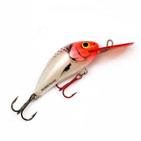 Salmo 1 3/4 inch Hornet Lure, RED HEAD 