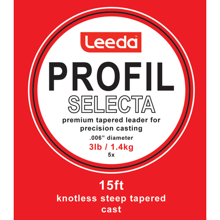 5X Selecta Leeda Profil Casts 3lb 
