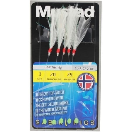 Mustad Sabiki Feather Rigs - Southside Angling