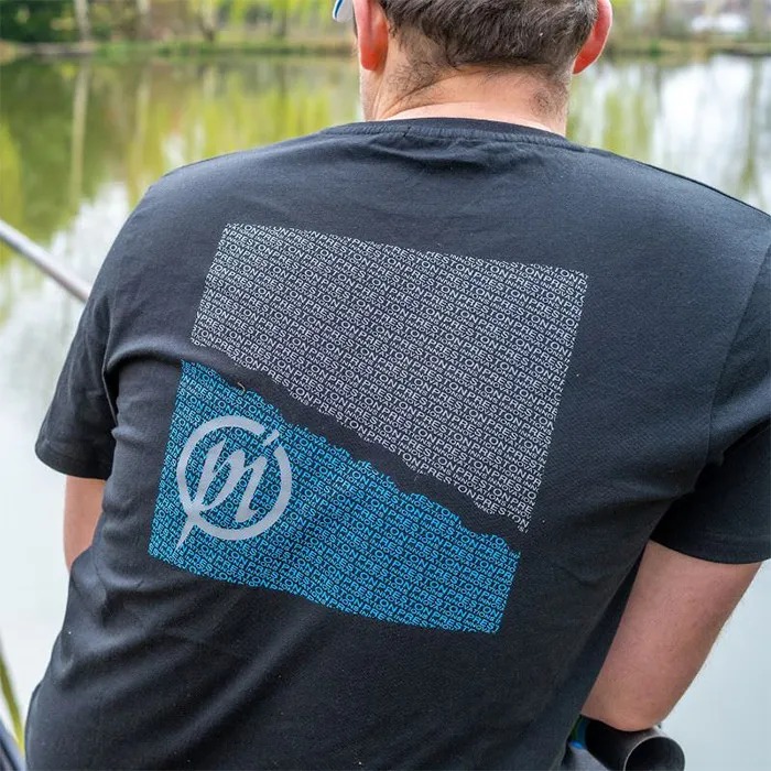 Preston Innovations Black Fishing T-Shirt - Southside Angling