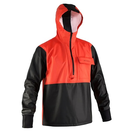 Grundens Neptune 103 Orange Pullover Anorak Southside Angling